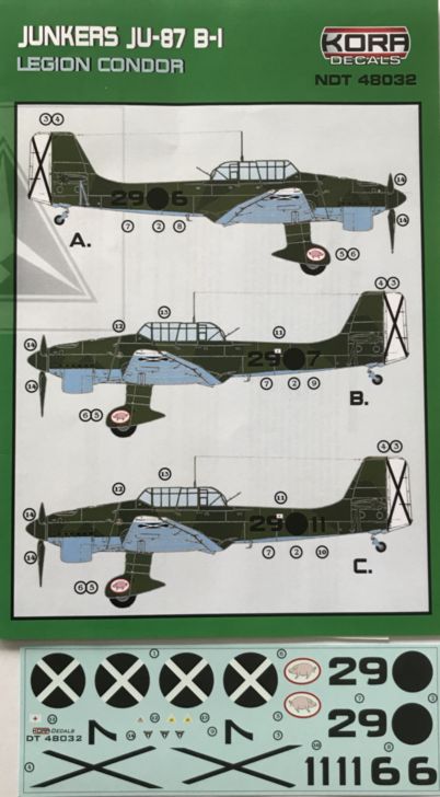 Junkers Ju-87B-1 Legion Condor